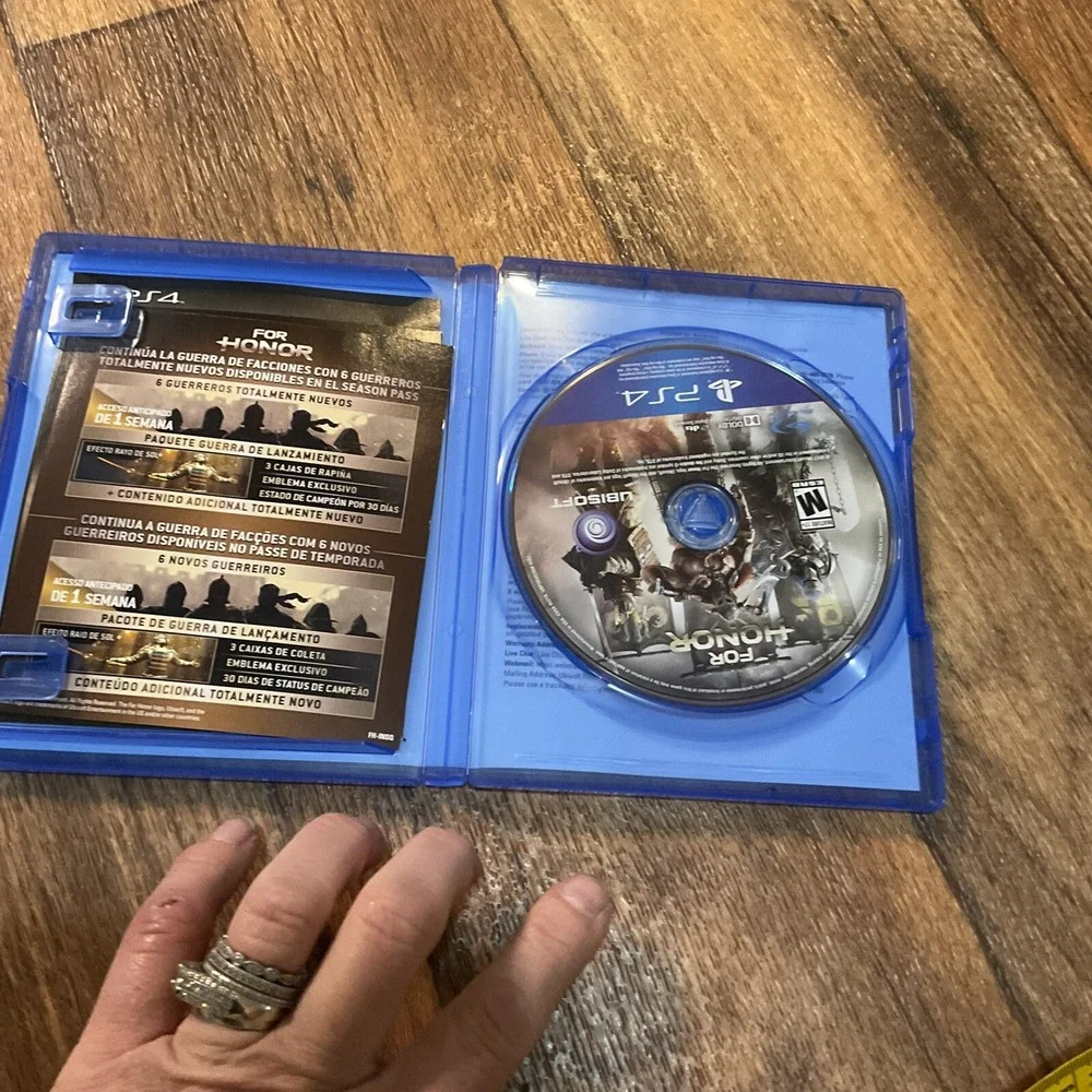 For Honor PlayStation 4 With Case, Game Disc PS4 Video Game‎ Sony